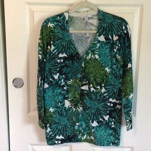 3/$12 Floral Cardigan